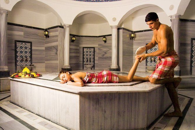 Marmaris Turkish Bath SPA Sauna Scrub Foam Massage and Oil Massage - Marmaris Bay Turkey