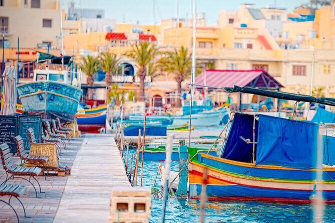 Marsaxlokk Fishing Village Market Blue Grotto and Qrendi H D Tour - Marsaxlokk Malta