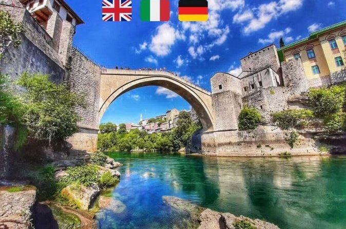 MOSTAR and 4 CITIES of HERZEGOVINA - Mostar Old Bridge Bosnia