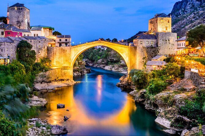 Mostar and Kravice Waterfalls By Luxury Minibus - Mostar Old Bridge Bosnia