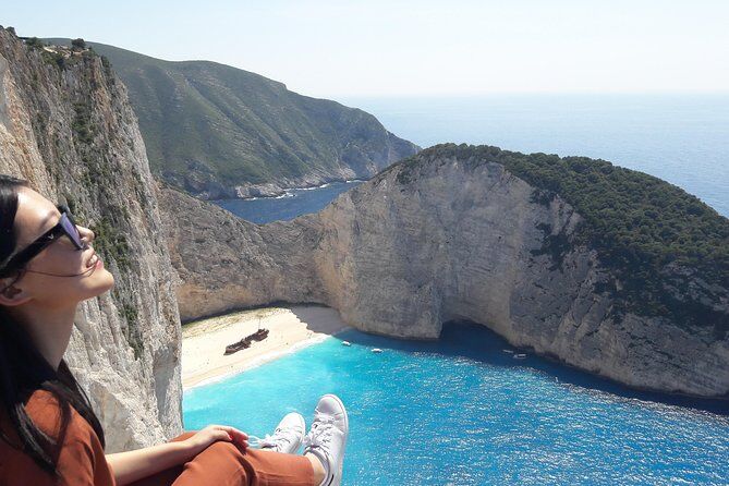 Meilleurs tours et expériences à Zakynthos Greece 22 Navagio Shipwreck Beach Blue Caves and Top View Full Day Tour - Zakynthos Greece