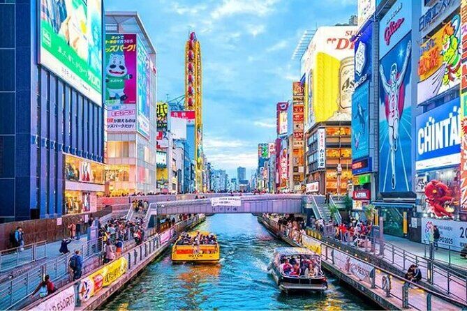 Osaka Kickstart Tour Day and Night Hotspots and Hidden Gems Tours Private or Group