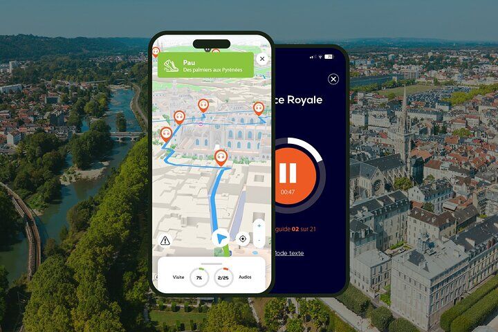 Pau Audio Guided Walking Tour 1h40 and 18 audio reviews