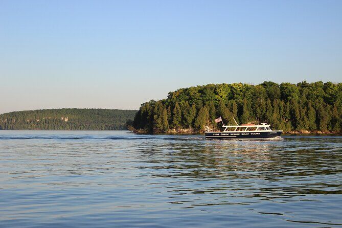 Peninsula Park Caves Scenic Boat Tour - Door County Wisconsin