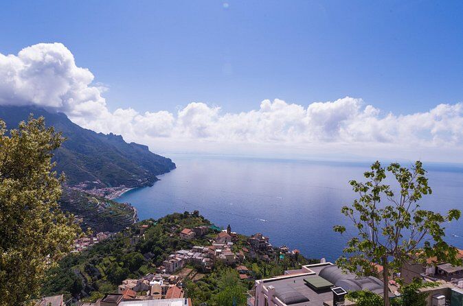 Positano and Amalfi Sea View from Pompei and Vico Equense with Ravello Option