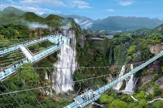 Best Tours & Experiences in Guangzhou 17 Private Tour to Gulong Canyon with Glass Bridge and Water Falls from Guangzhou