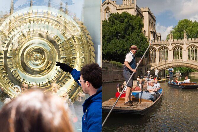 Punting and Walking Tour Ticket Combo - Cambridge Punting England