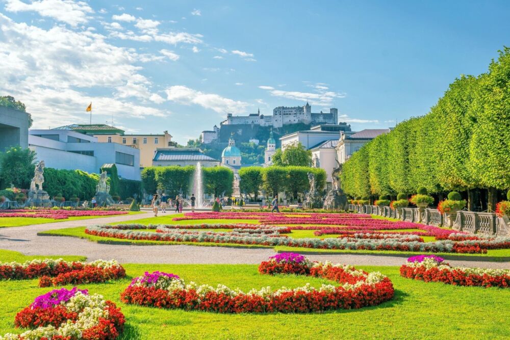 Salzburg Old Town Mozart Mirabell Gardens Walking Tour