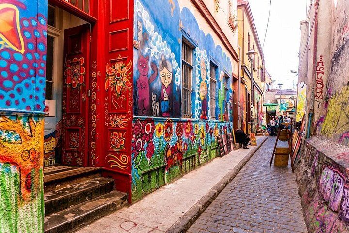 Santiago: Full day tour to Valparaiso and Viña del Mar city