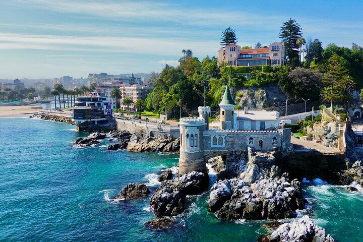 Santiago: Viña del Mar, Valparaiso, with Casablanca Wine Tasting