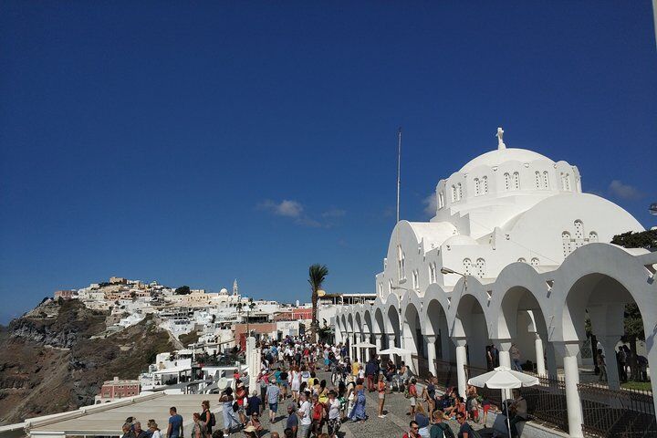 Die besten Touren und Erlebnisse in Fira, Santorin 19 Santorini: Walking Tour of Fira