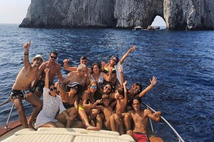Shared Capri Boat Tour from Vico Equense