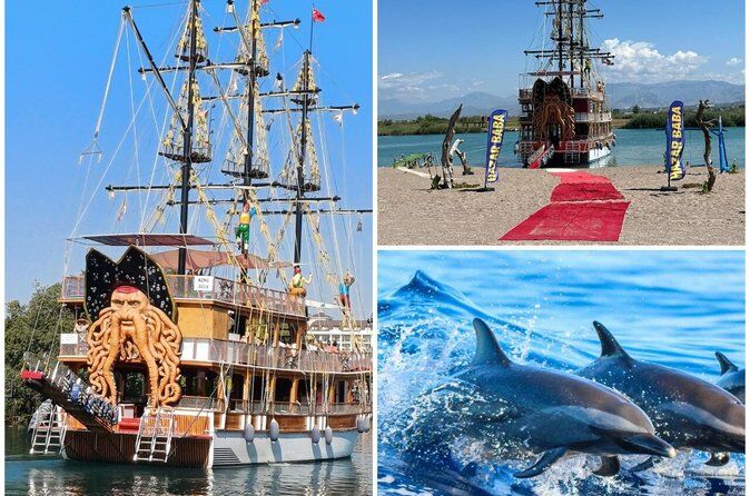 Side Dolphin Island Boat Trip with Lunch and Hotel Transfer - Side Turkey