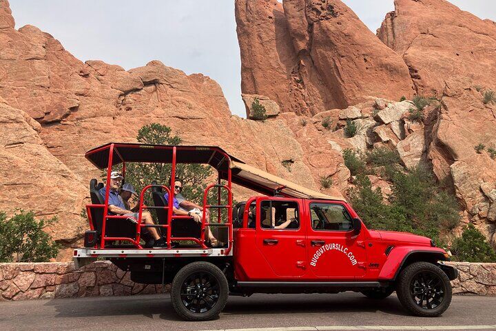 Meilleurs tours et expériences à Colorado Springs Colorado 19 Sightseeing Jeep Tour in Garden of the Gods