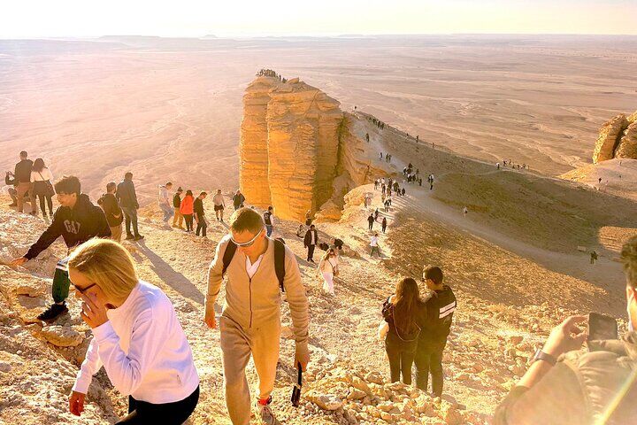 Best Tours & Experiences in Riyadh 15 Sunset Edge of the World with Deers & Camels 4x4 Adventure Riyadh