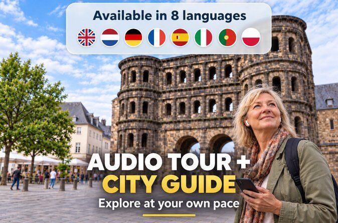 Best Tours & Experiences in Trier Porta Nigra Germany 22 Trier Self Guided City Walking Tour with Audio Guide - Trier Porta Nigra Germany