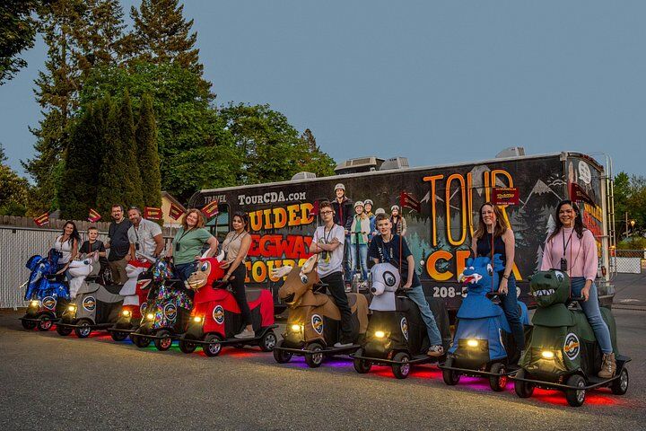 Twilight Rydables Guided Tours Evening Adventure in Coeur d'Alene