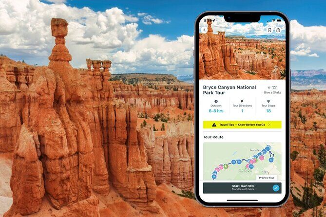 Utah Mighty 5 More Get SIX Self Guided Audio Driving Tours - Moab Arches Utah