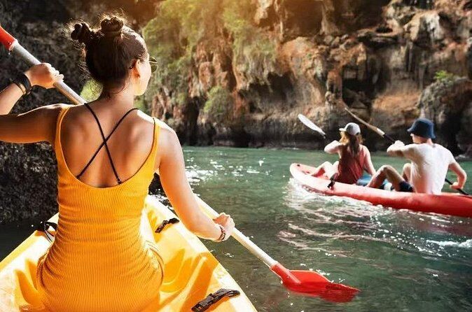 Vang Vieng Kayaking and Cave Tubing and Trekking and Blue Lagoon