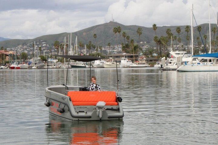 Die besten Touren und Erlebnisse in Ventura, Kalifornien 12 Volt 180 E-Boat Rental in Ventura