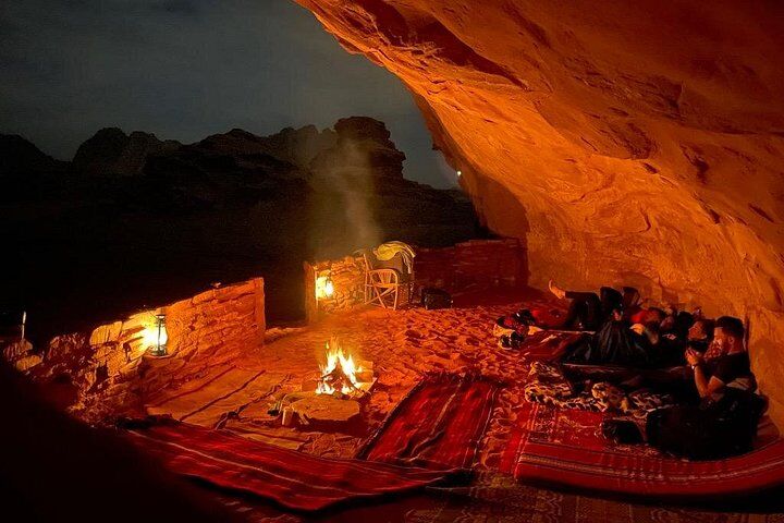 Best Tours & Experiences in Wadi Rum 11 Wadi Rum Cave Camping with Jeep Tour