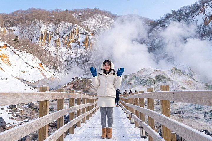Best Things To Do in Noboribetsu: Jigokudani (Hell Valley) & Onsen Bathing 17 With Lunch│Mt. Usu Ropeway, Noboribetsu, Lake Shikotsu Day Trip