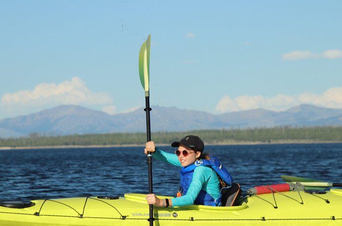 Yellowstone Lake Twilight Guided Kayak Tour - Cody Yellowstone Wyoming